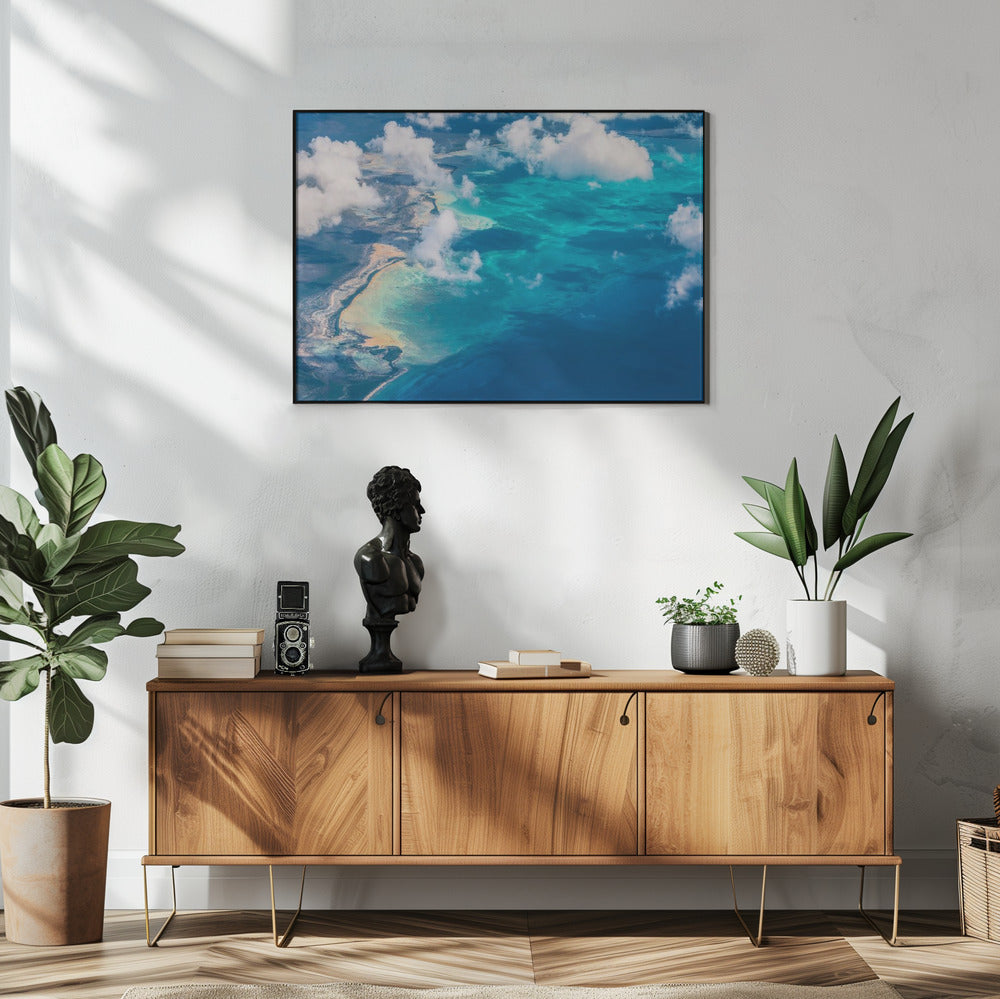 Sandstrand trifft Meer | Poster