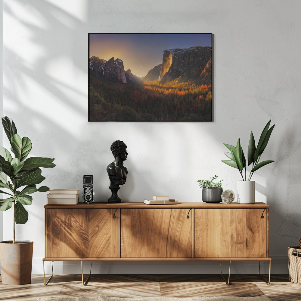 Yosemite Feuerfall | Poster