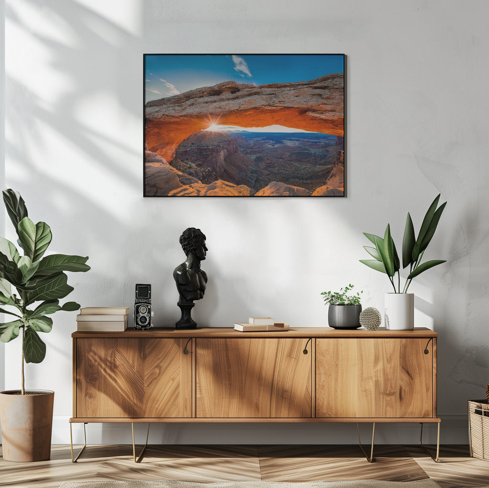 Sonnenaufgang am Mesa Arch | Poster