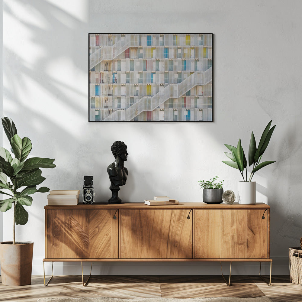 Bunte Wohnung | Poster