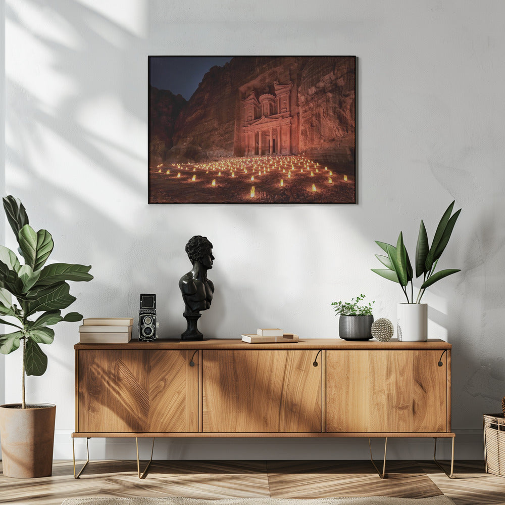 Petra by Night | Poster