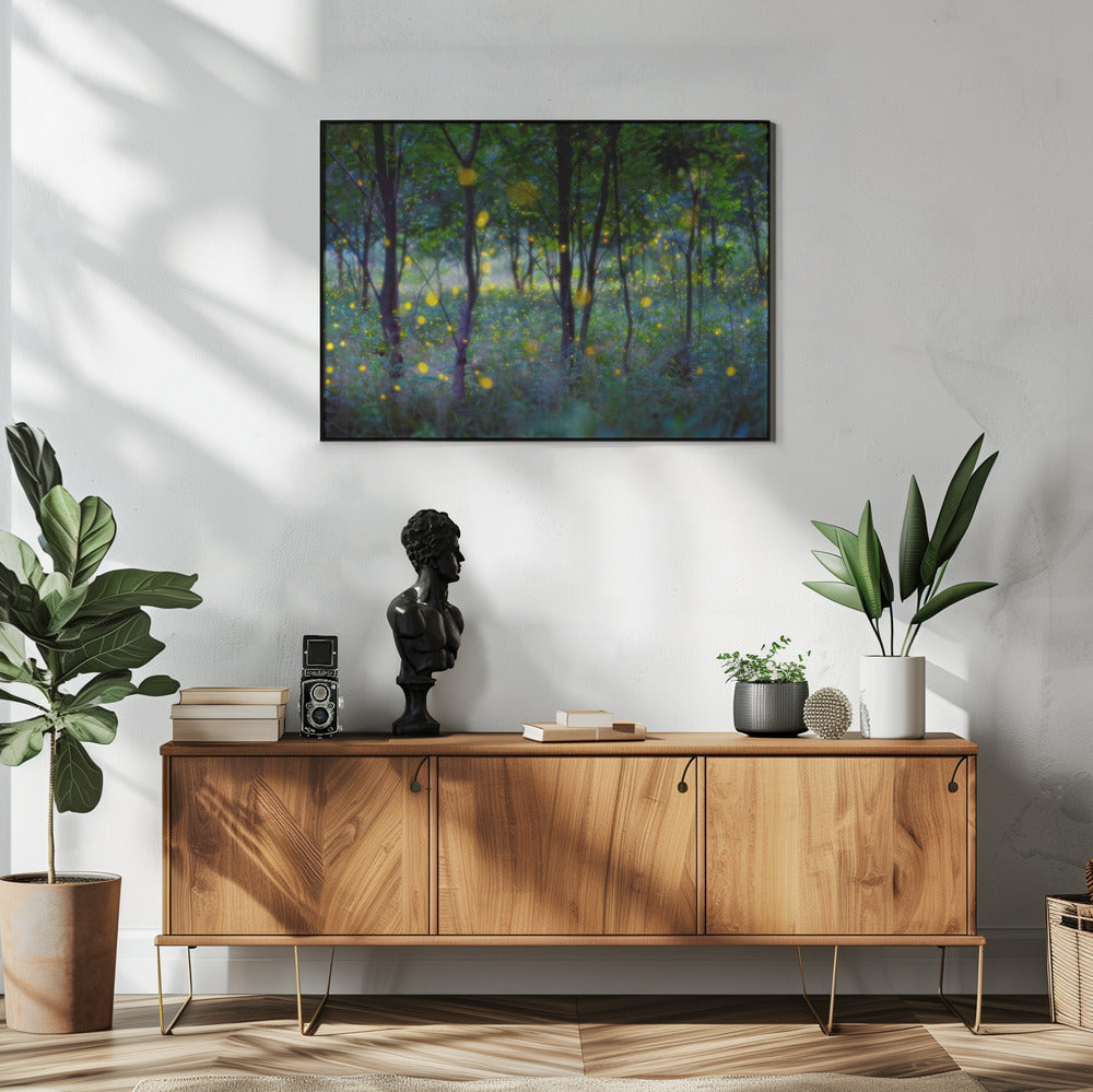 Magische Glühwürmchen | Poster