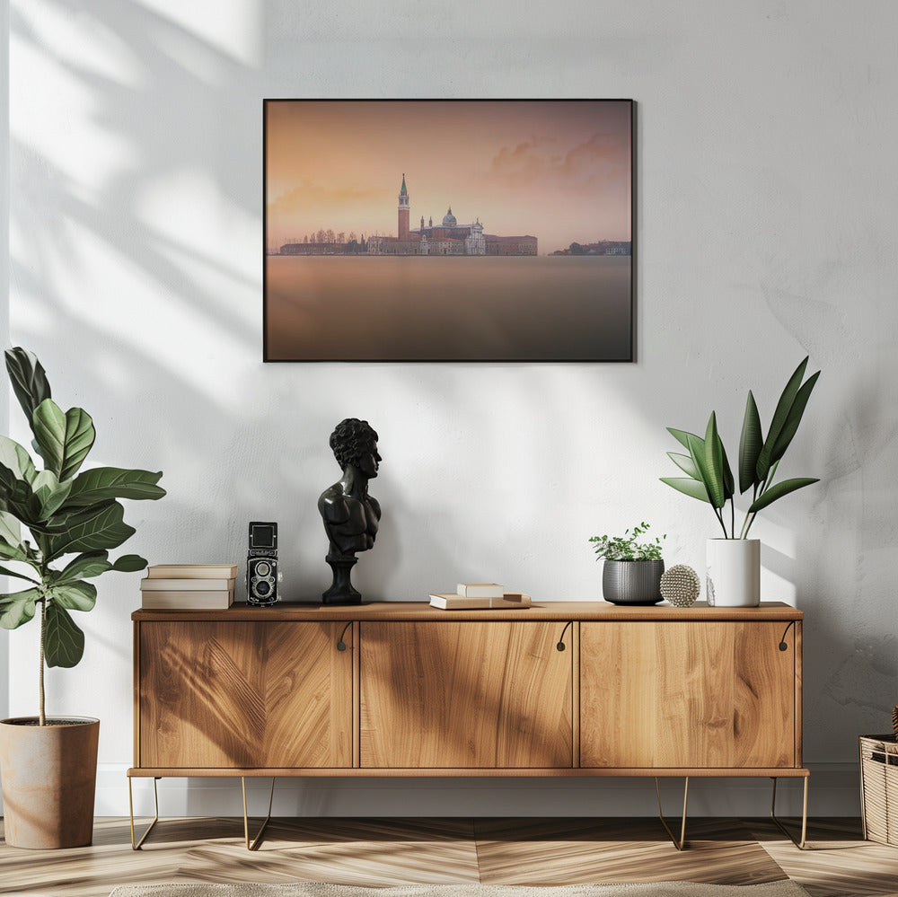 Venedig rosa Sonnenaufgang | Poster