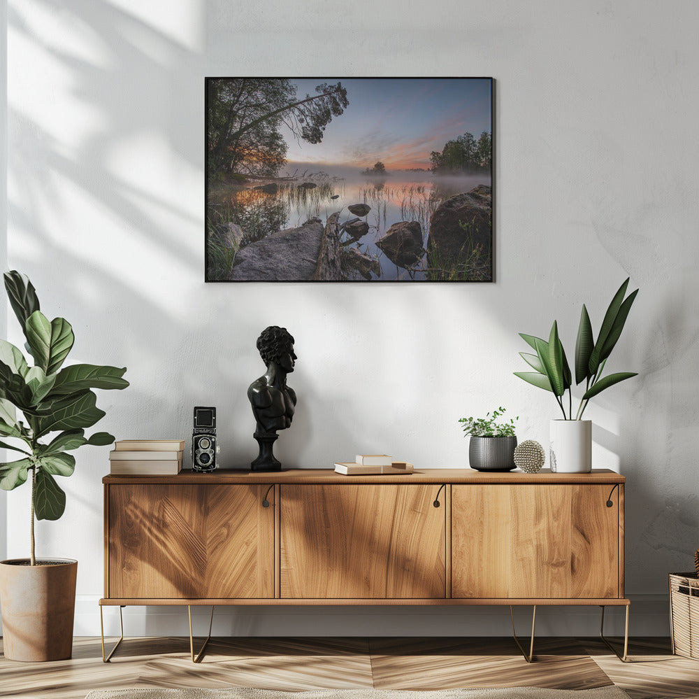 peaceful morning | Poster
