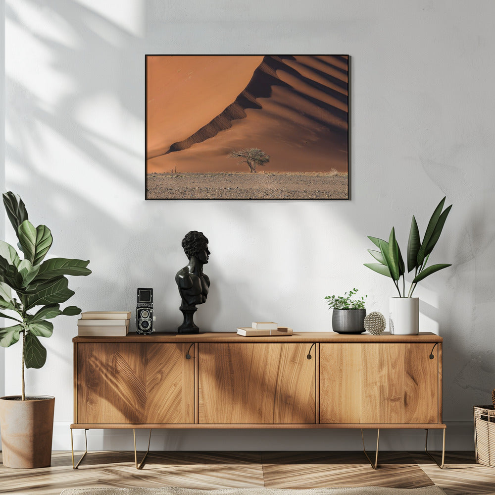 Die Düne und der Baum | Poster