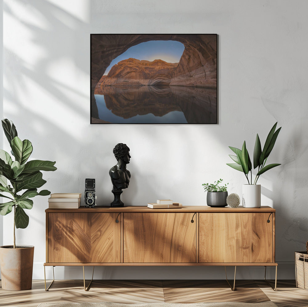 Kathedrale in der Wüste | Poster