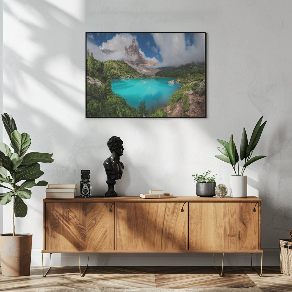 Venetien - Lago di Sorapis Panorama | Poster
