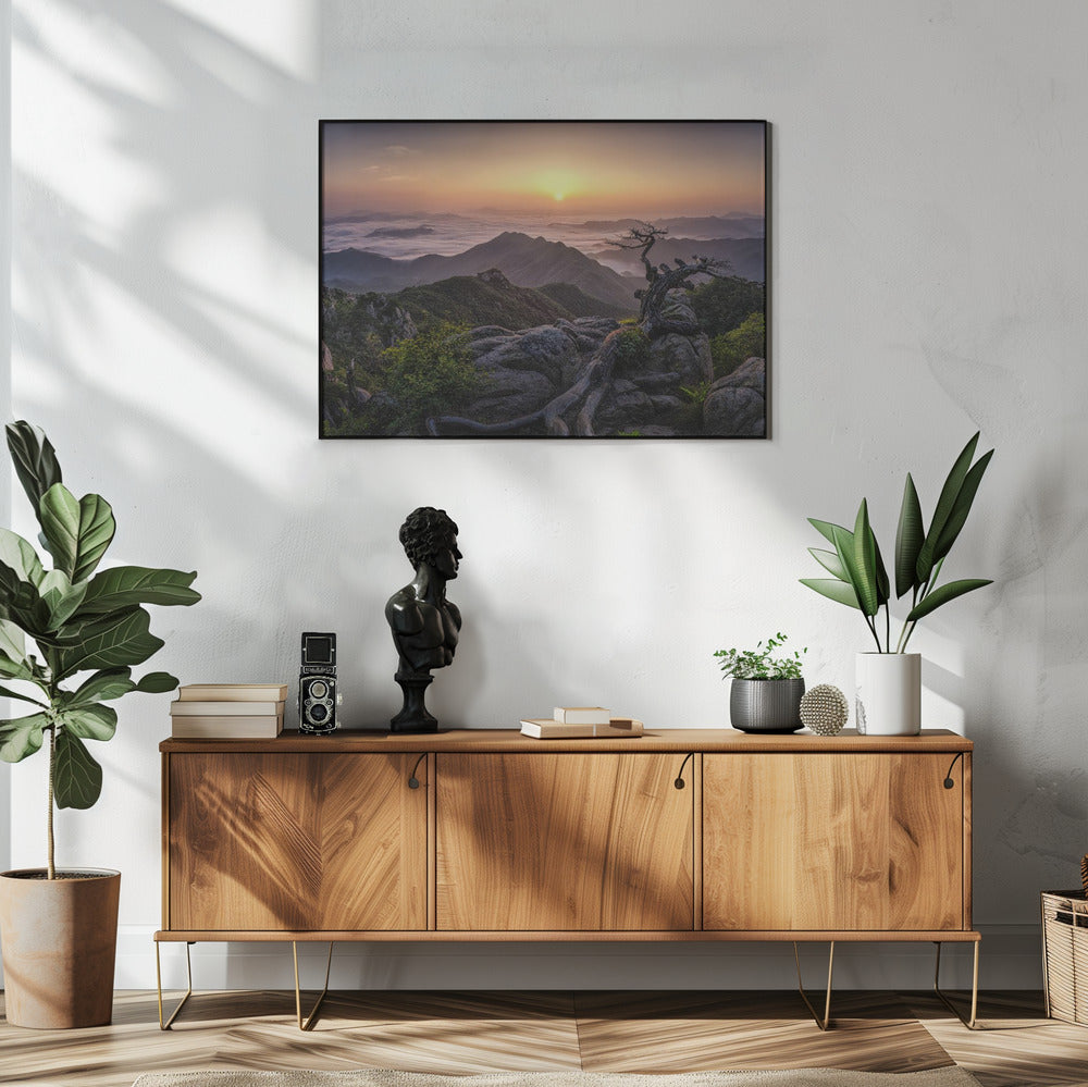 Sonnenaufgang oben | Poster