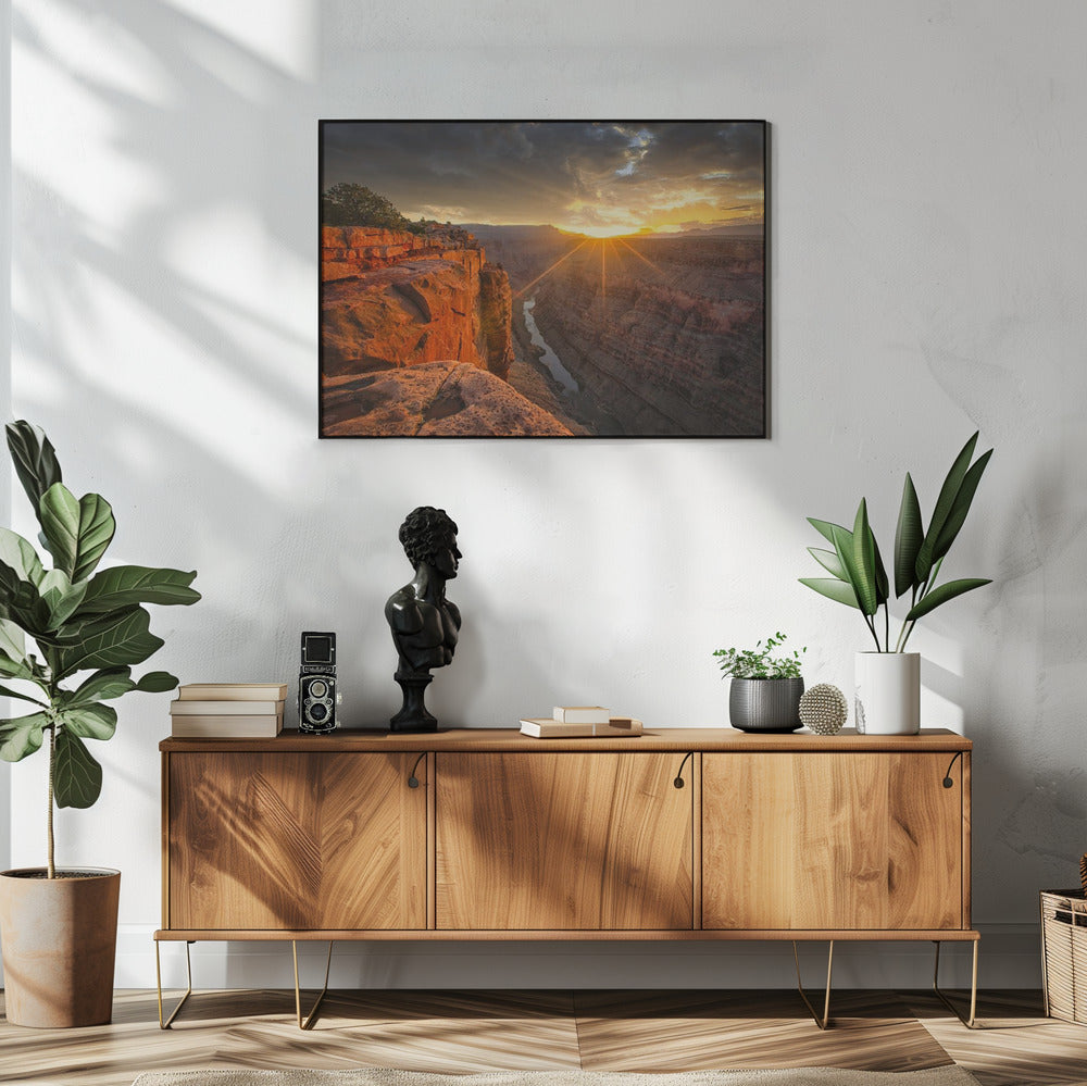 Sunrise Over The Grand Canyon | Poster