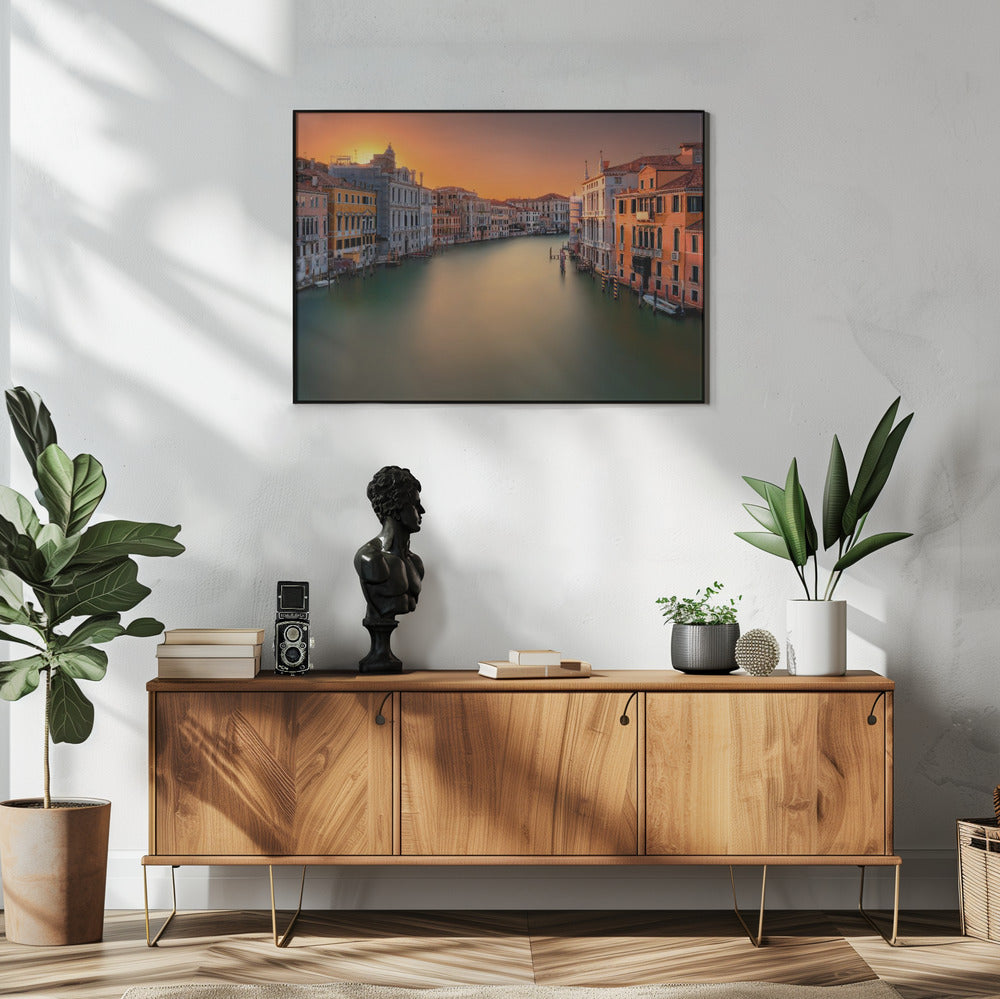 Sonnenuntergang in Venedig | Poster