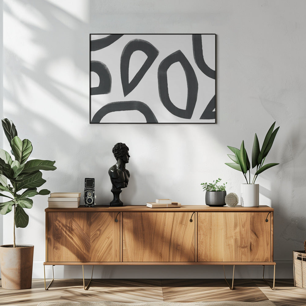 Abstrakte Schleifen | Poster