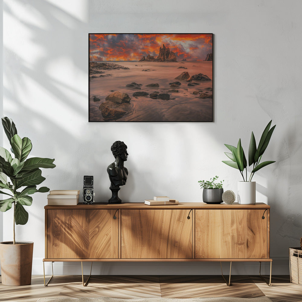 Kanarischer Sonnenuntergang | Poster