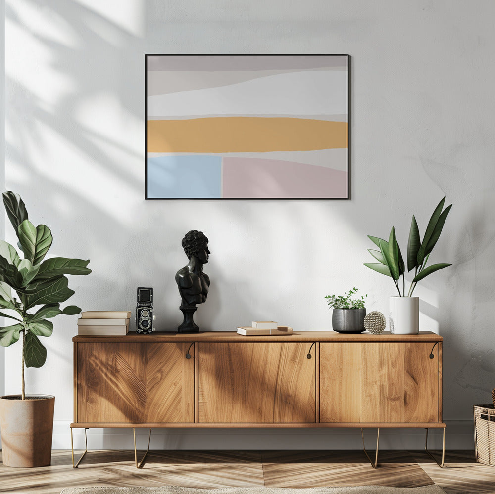 Mehrschichtige Farbtöne | Poster