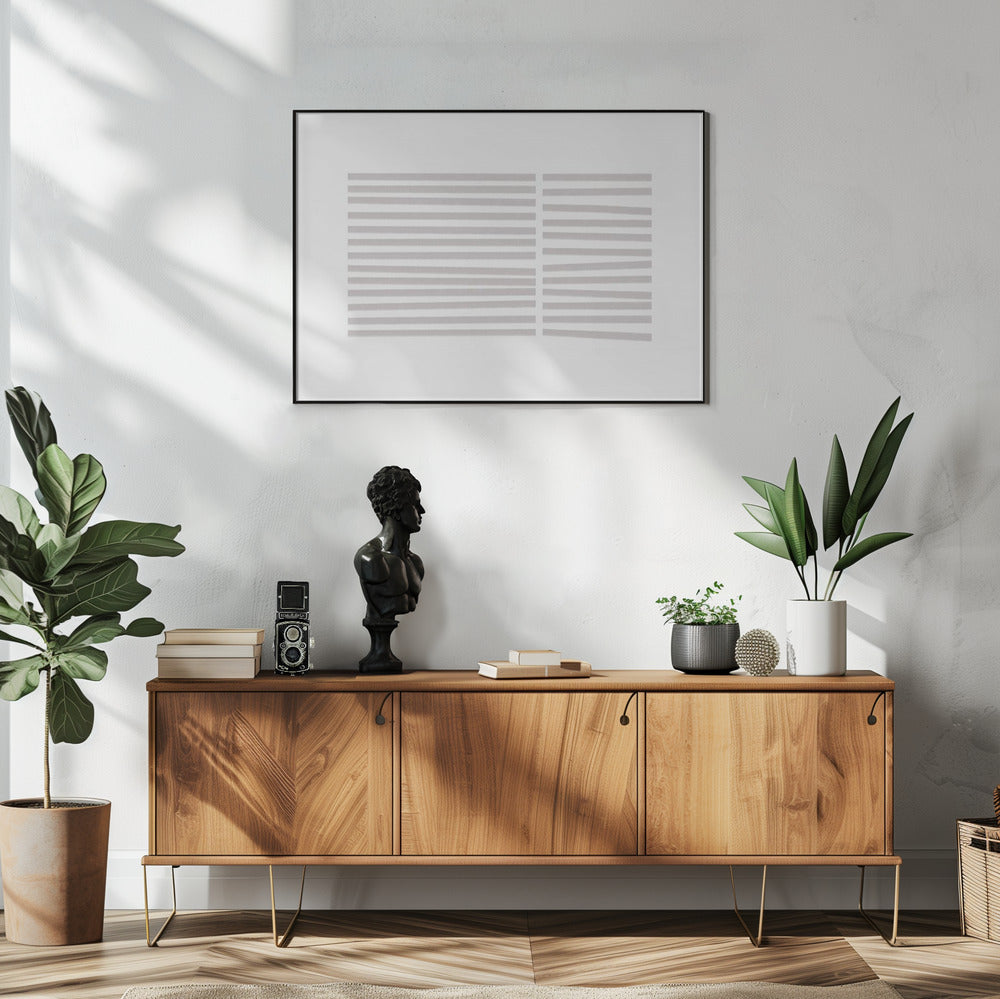 Gray Lines Symphony | Poster