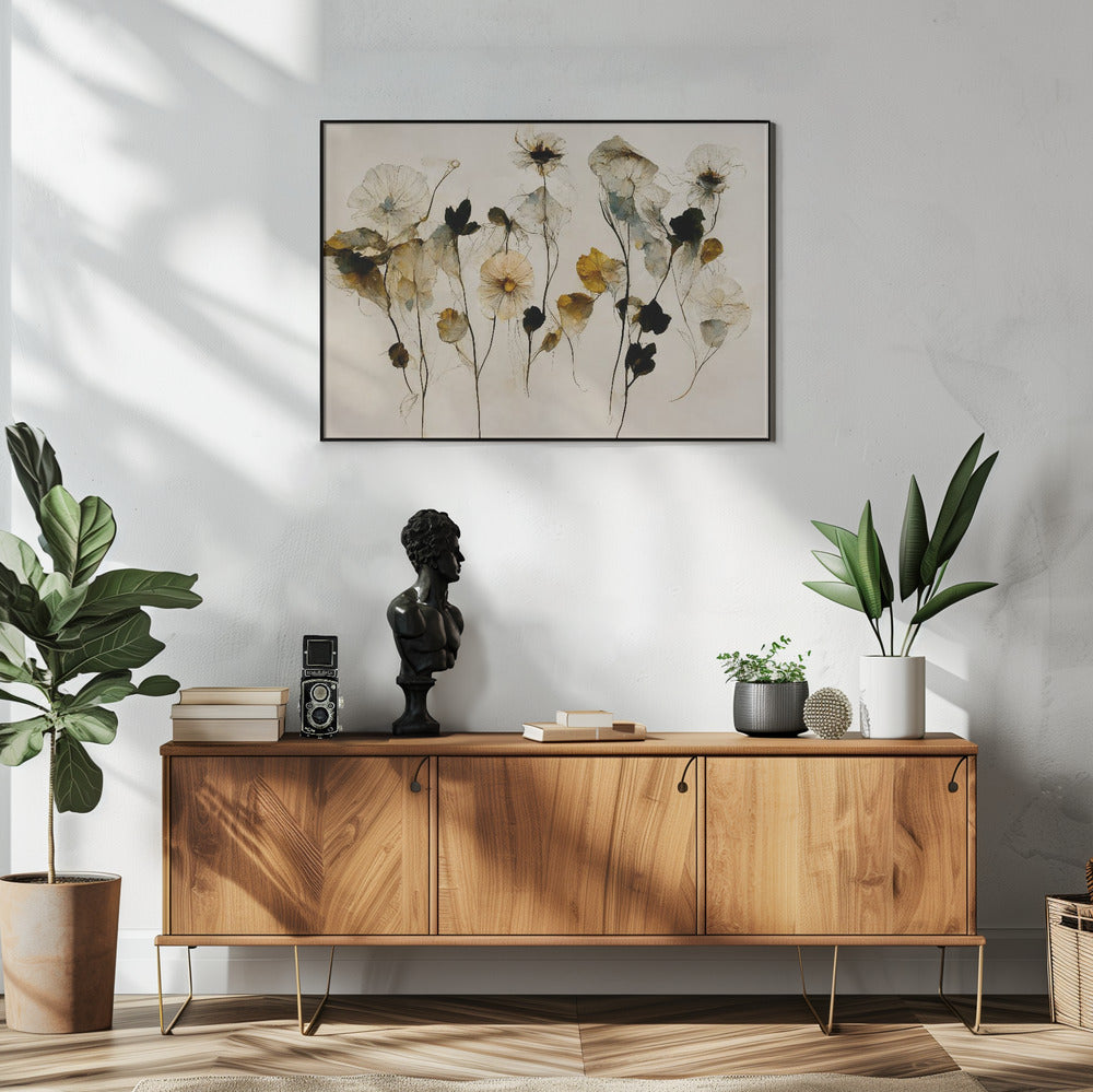 Beautiful Dry Flowers | Poster