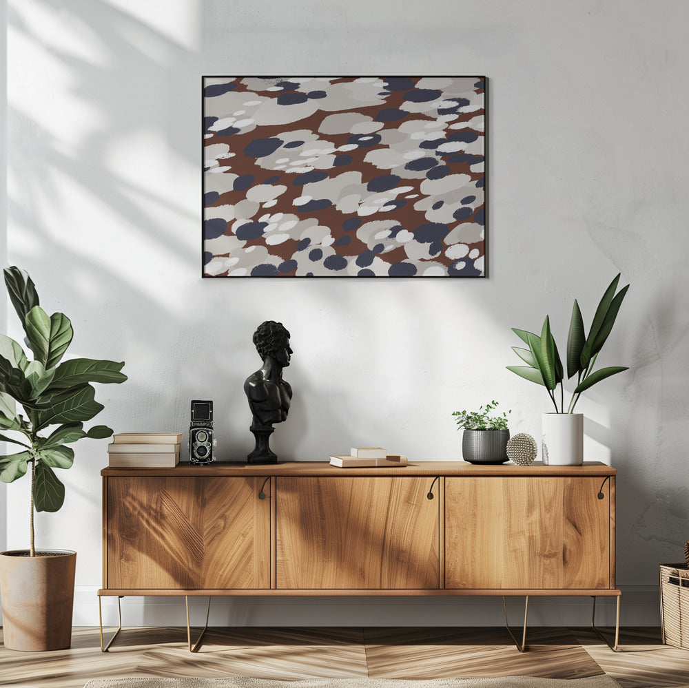 Pinselstrich-Harmonie | Poster