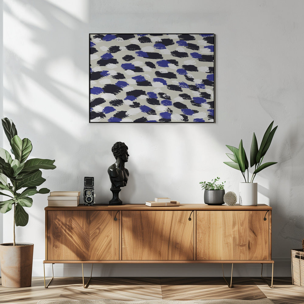 Kräftige Pinselstriche | Poster