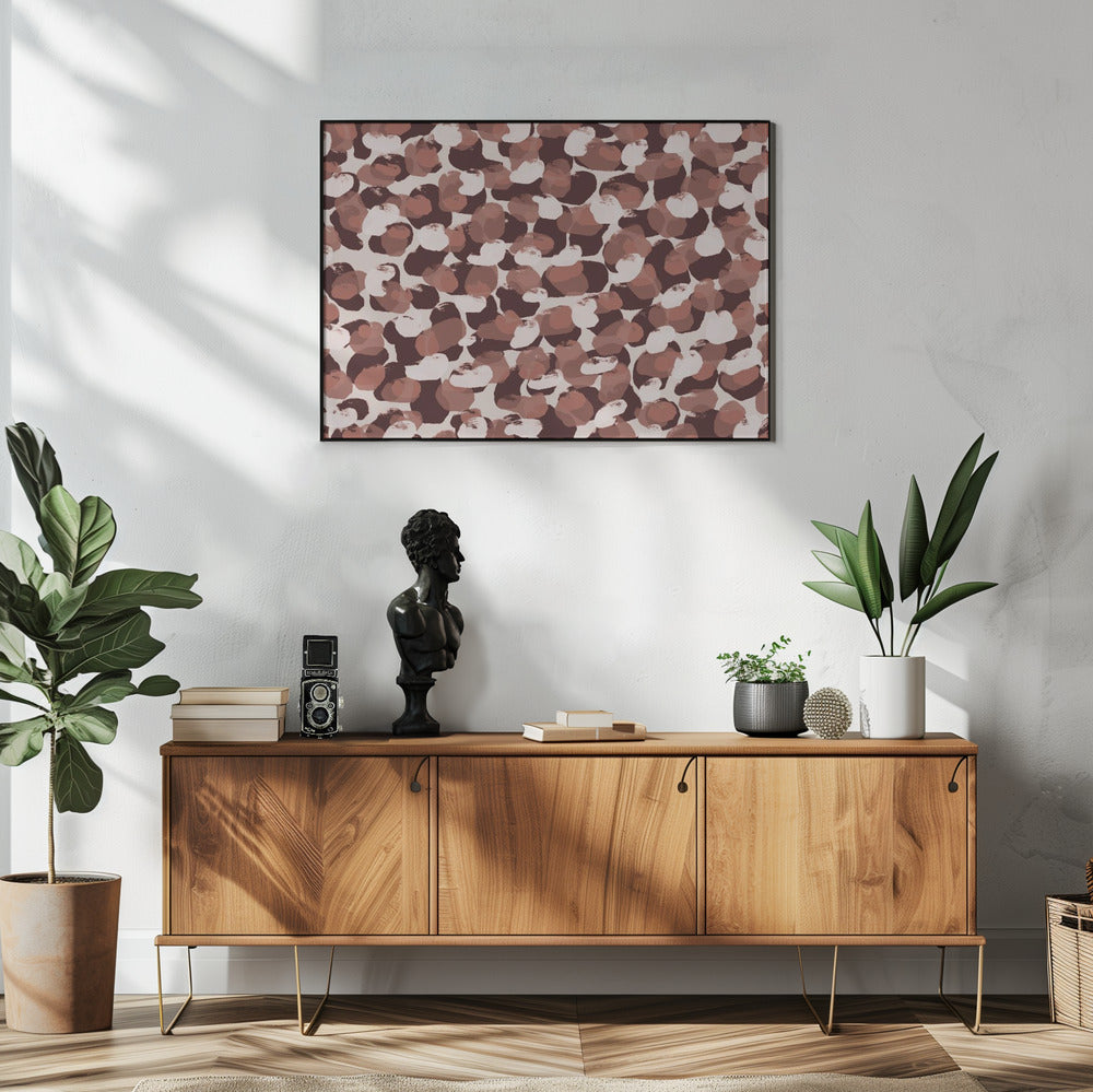 Abstrakter Kieseltanz | Poster