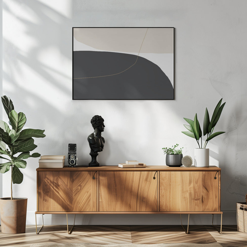 Curved Divide | Poster