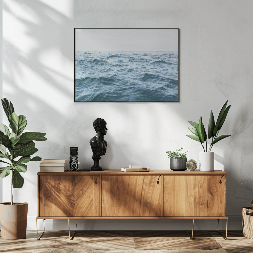 Wellenförmiger Horizont | Poster