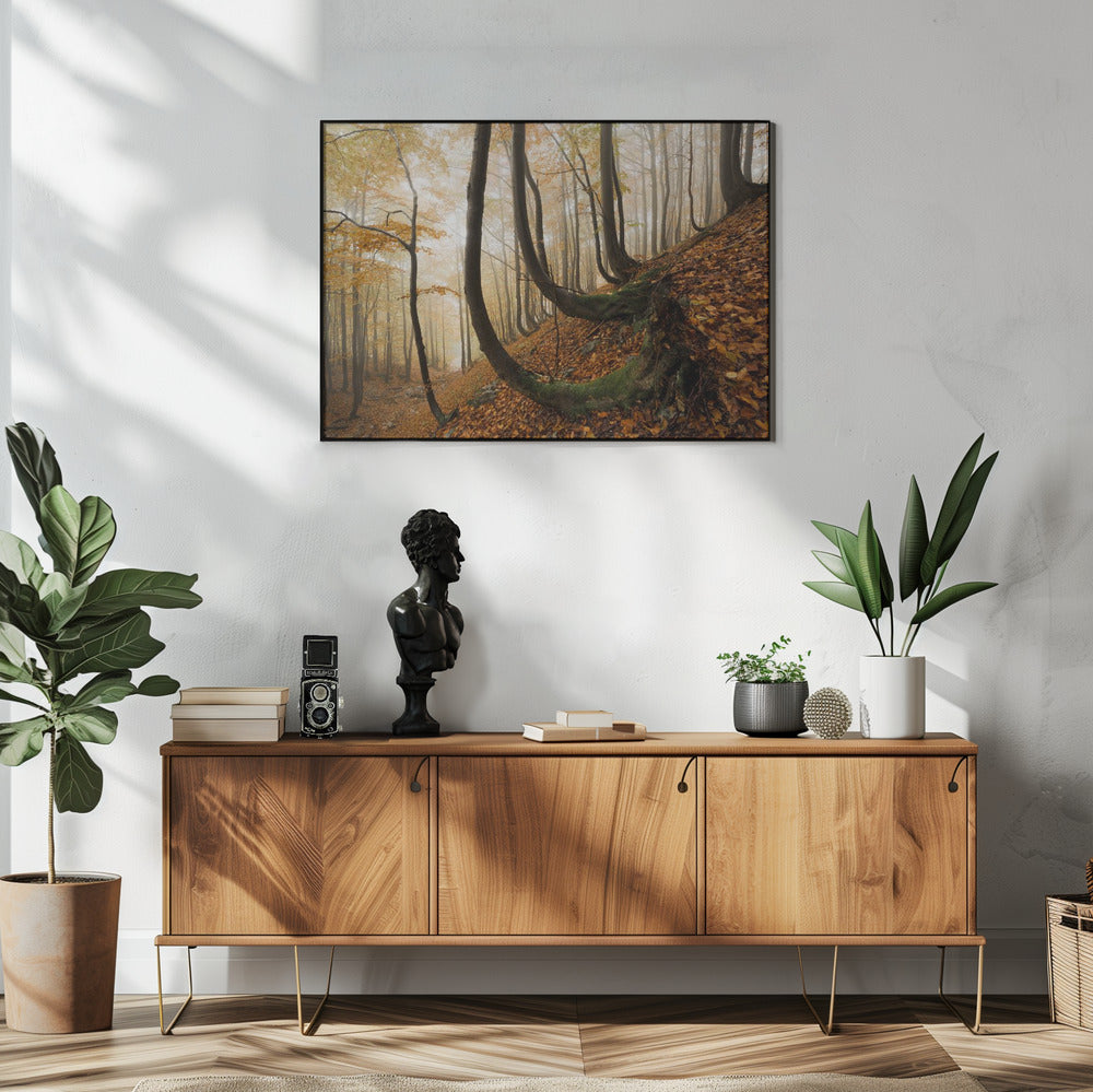 Mystischer Herbstwald | Poster