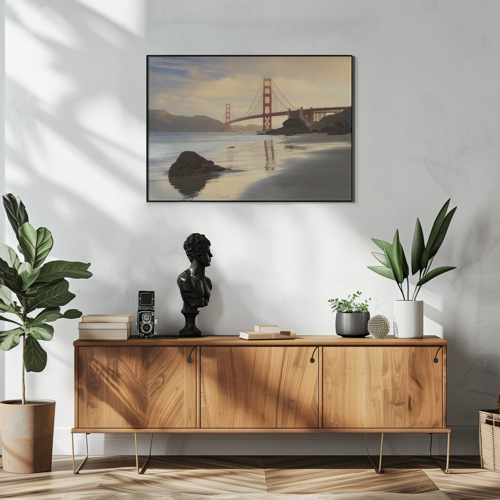 Golden Gate Morgen | Poster