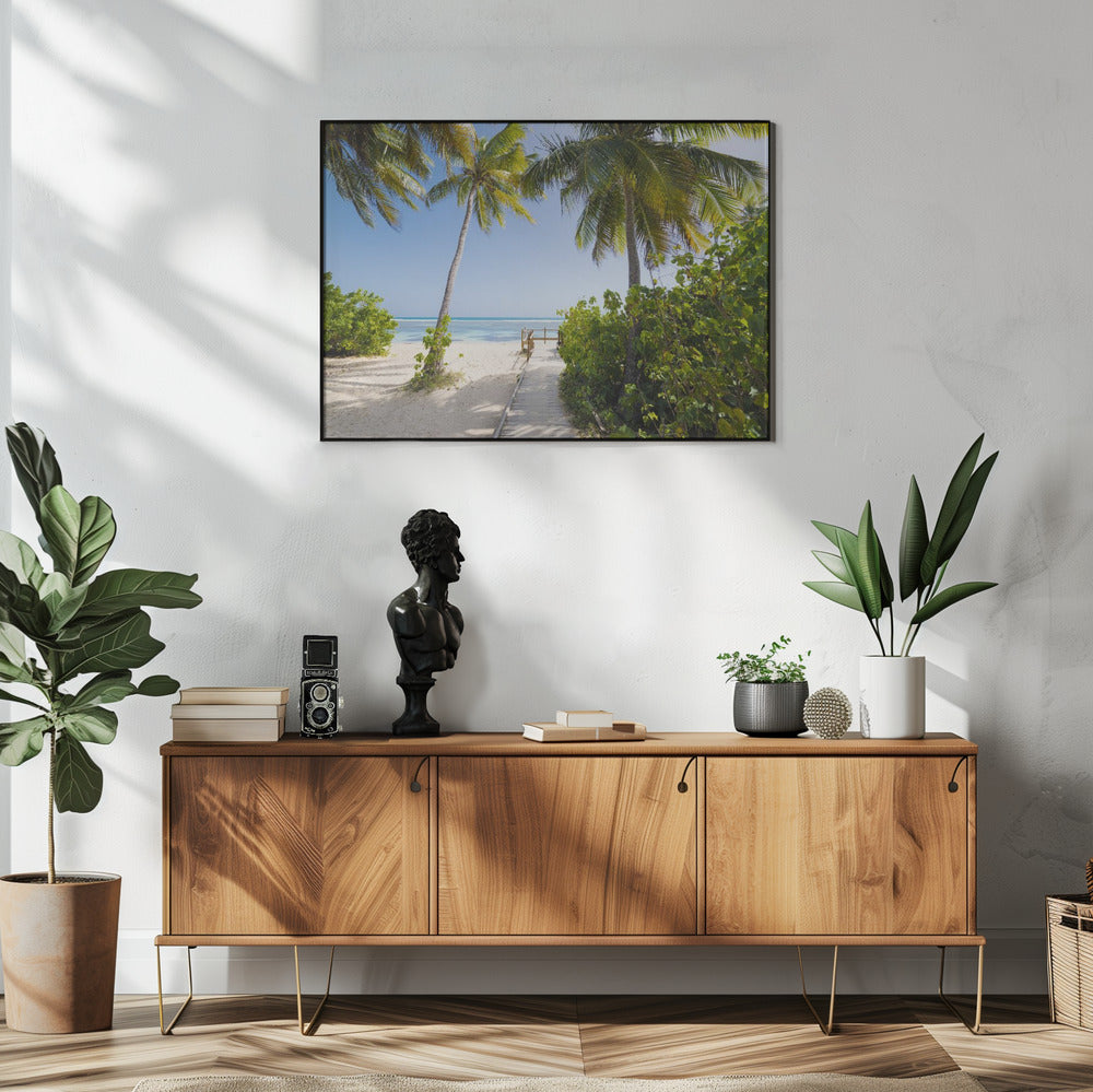 Zum Strand | Poster