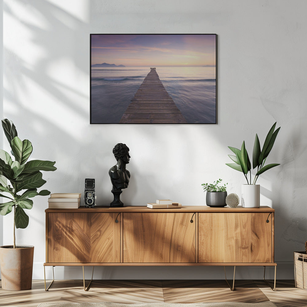 Purple Jetty | Poster