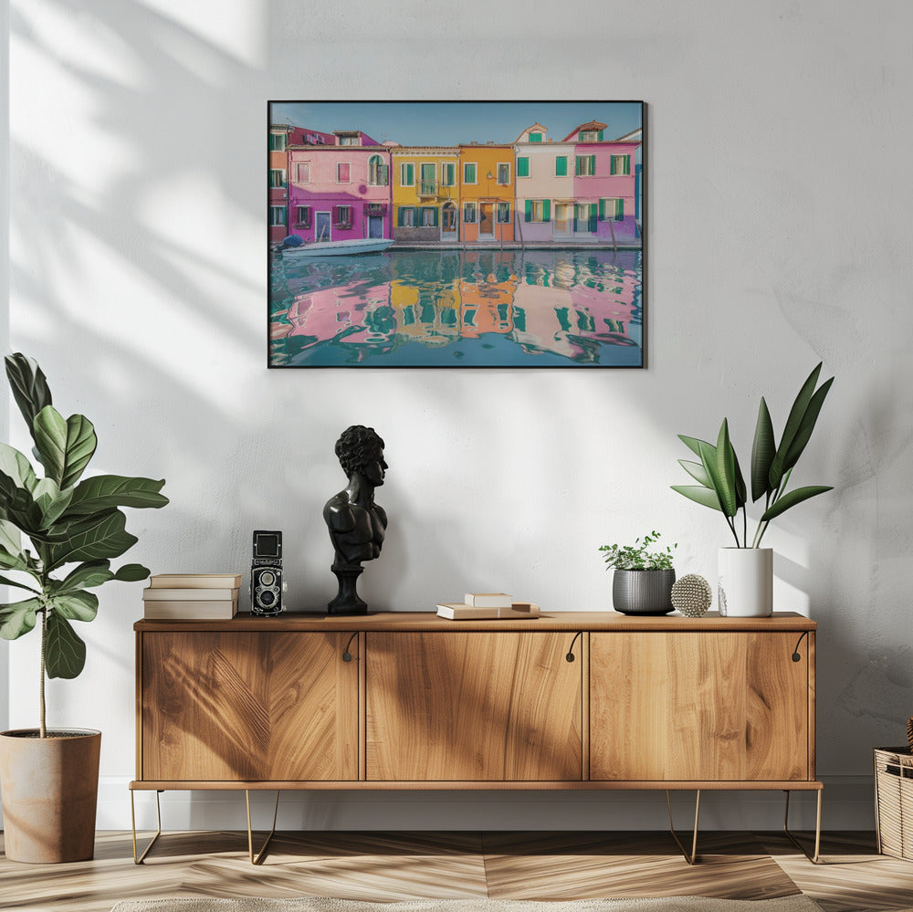 Colored Burano | Poster