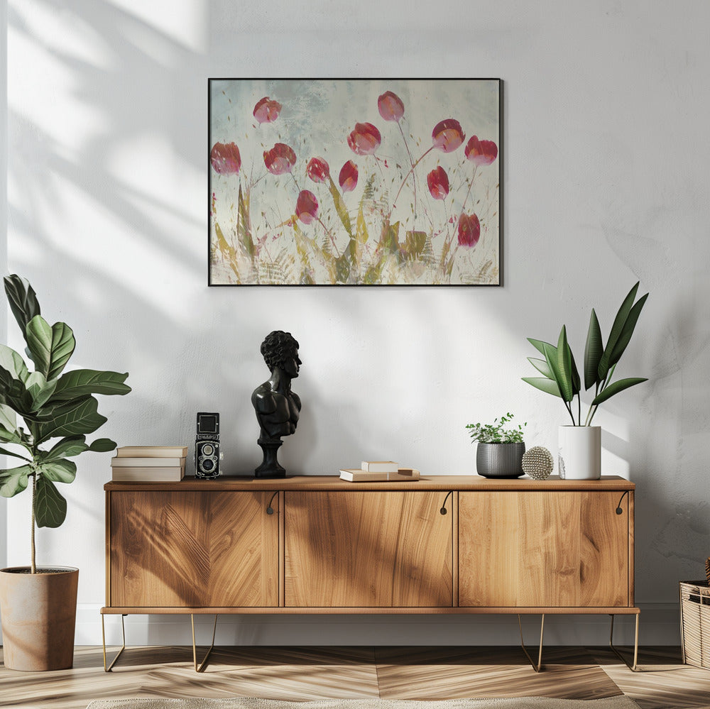 Fröhliche Tulpen | Poster