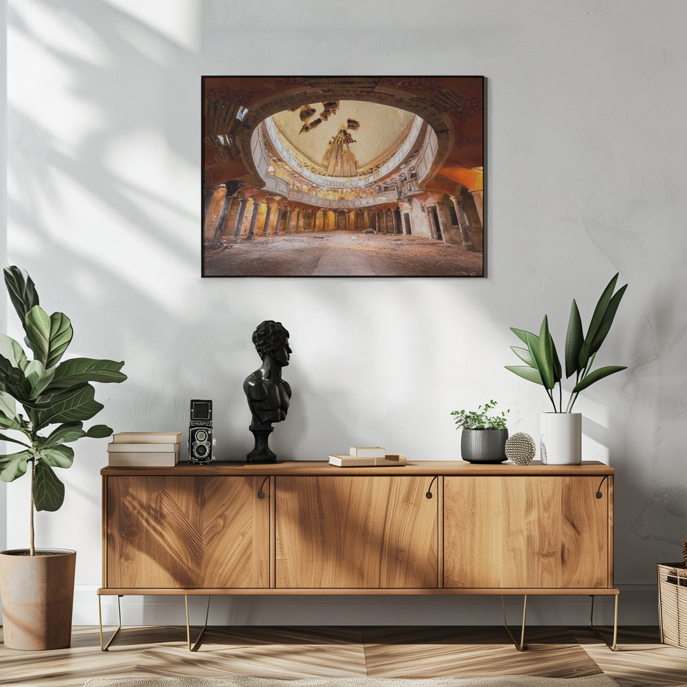 Round Chapel in Decay | Poster