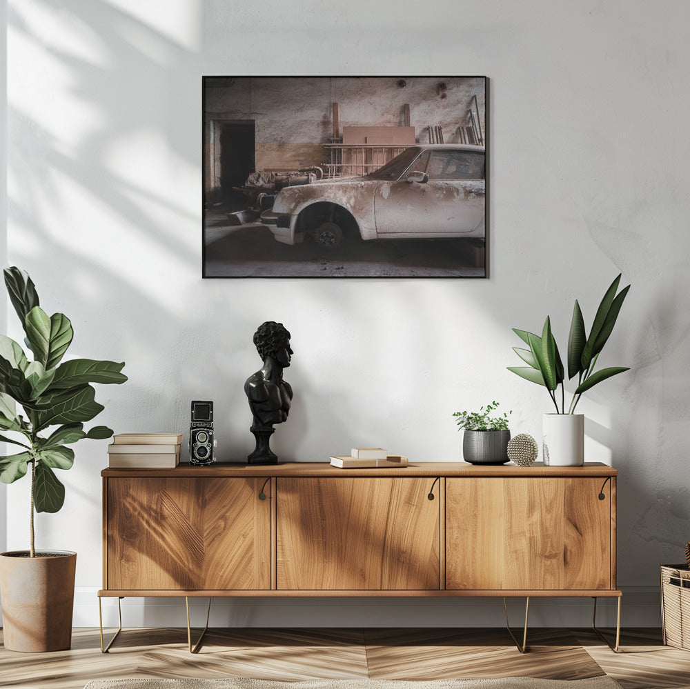 Dusty Porsche | Poster