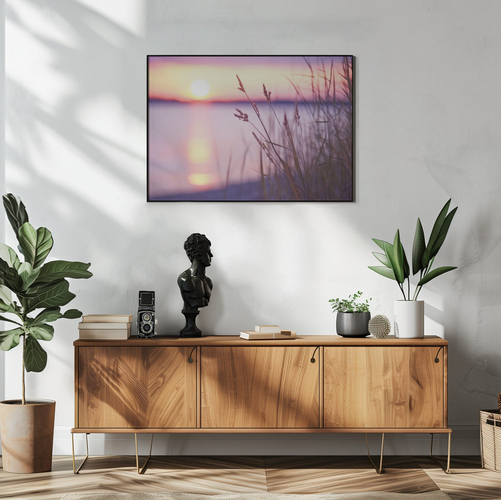Ruhiges Sonnenuntergangsglühen | Poster
