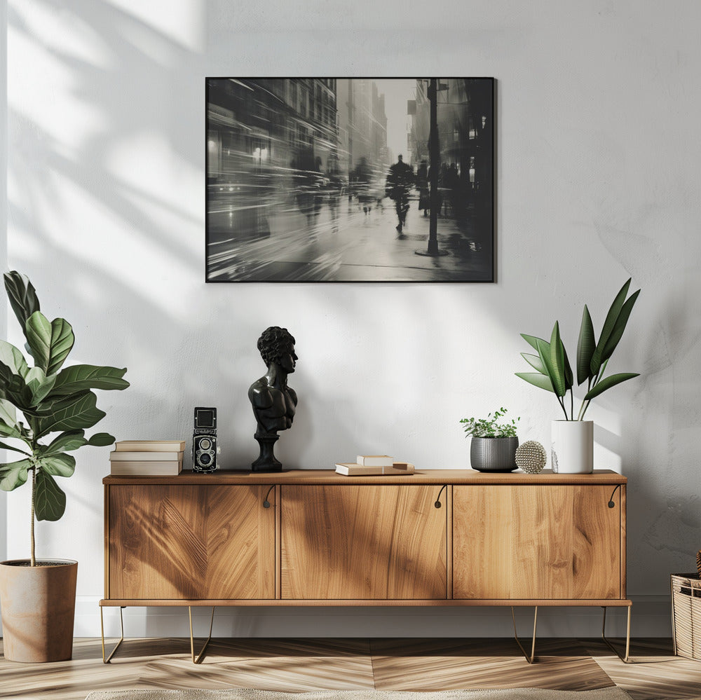 City Shadows Flow | Poster