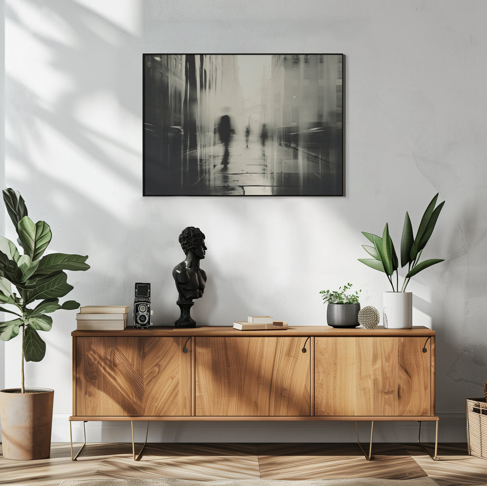 Ghostly City Stroll | Poster