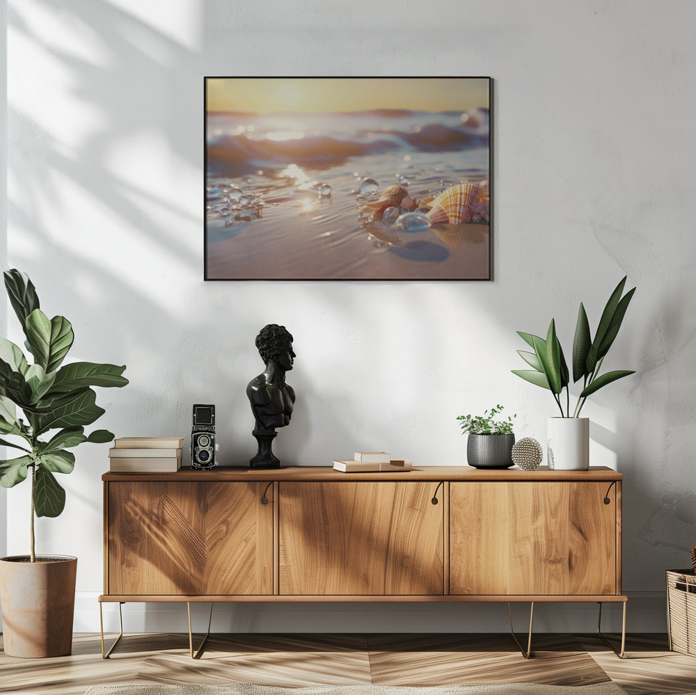 Gelassenheit am Meer | Poster