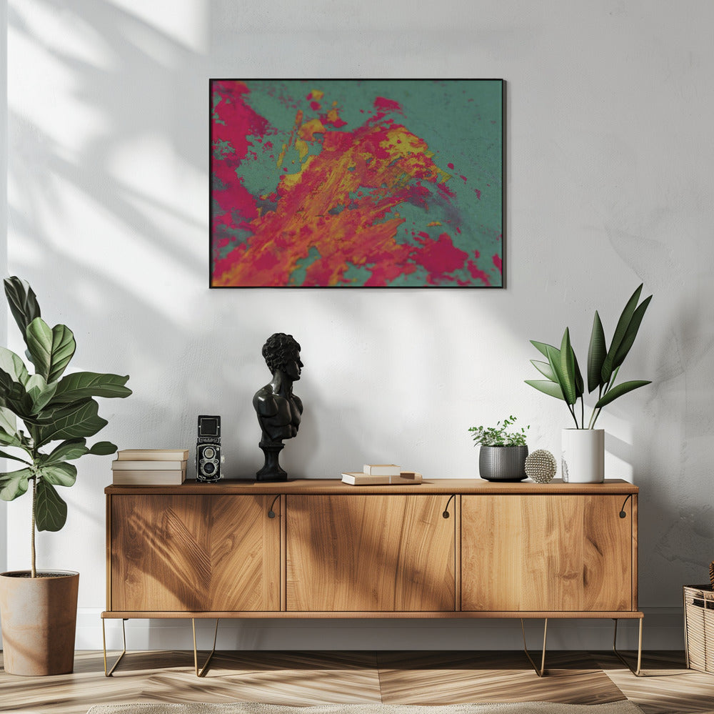 colored paints | Poster