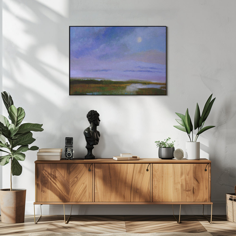 Mondlandschaftsreflexionen | Poster
