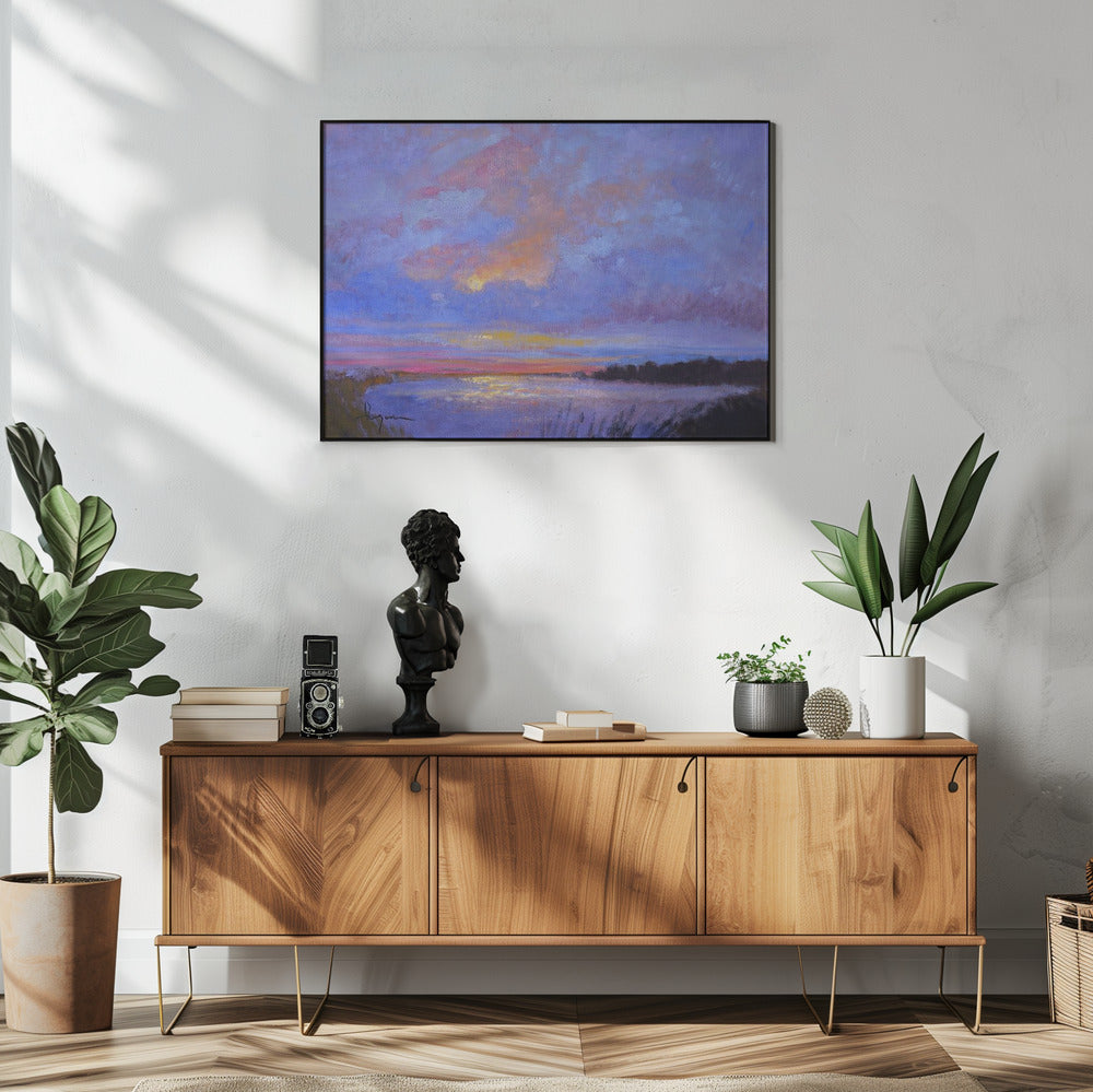 Ätherischer Abendhimmel | Poster
