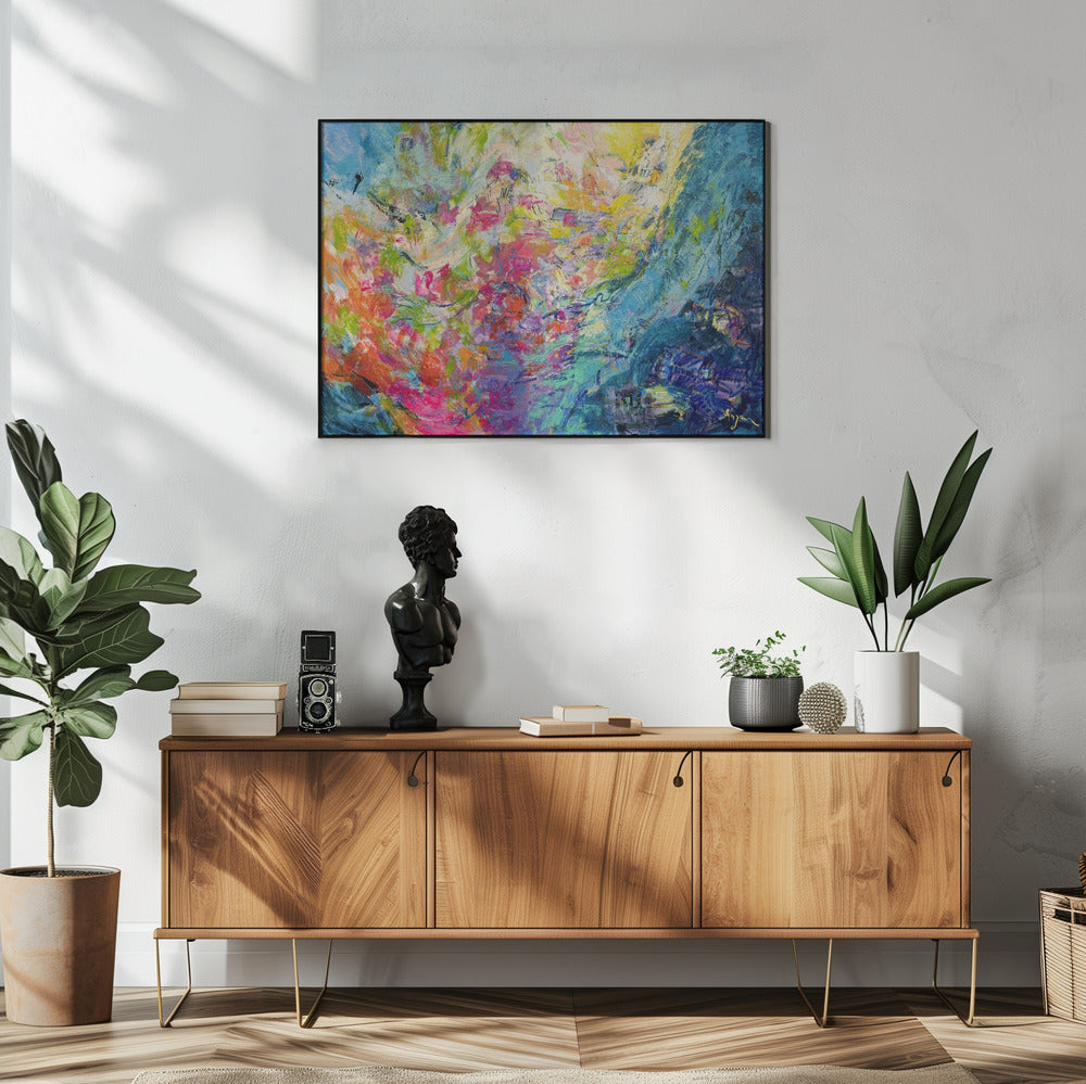 Vivid Colors And Delicate Petals | Poster