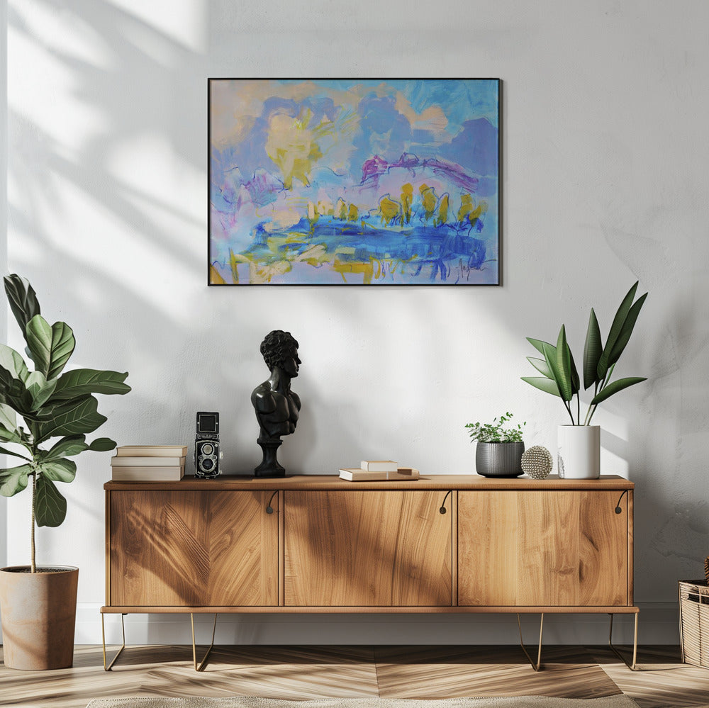Dreamy Pastel Landscape | Poster
