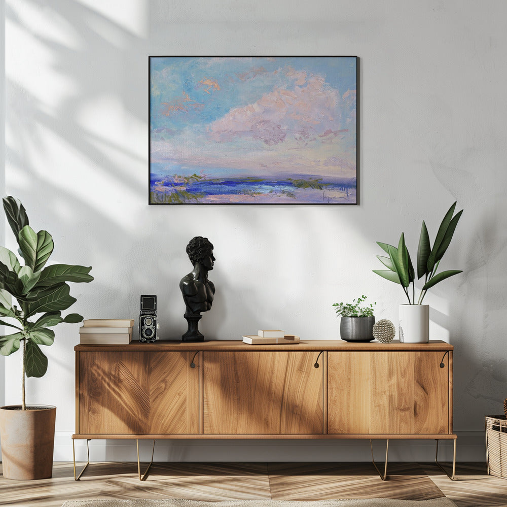 Verträumter Himmel über dem Meer | Poster
