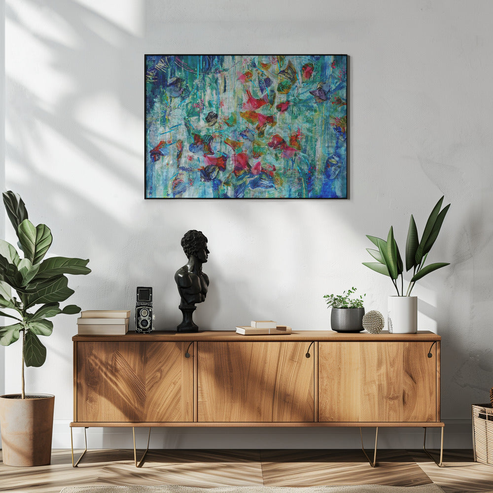 Blooming Shimmer: Sparkle in the Light | Poster