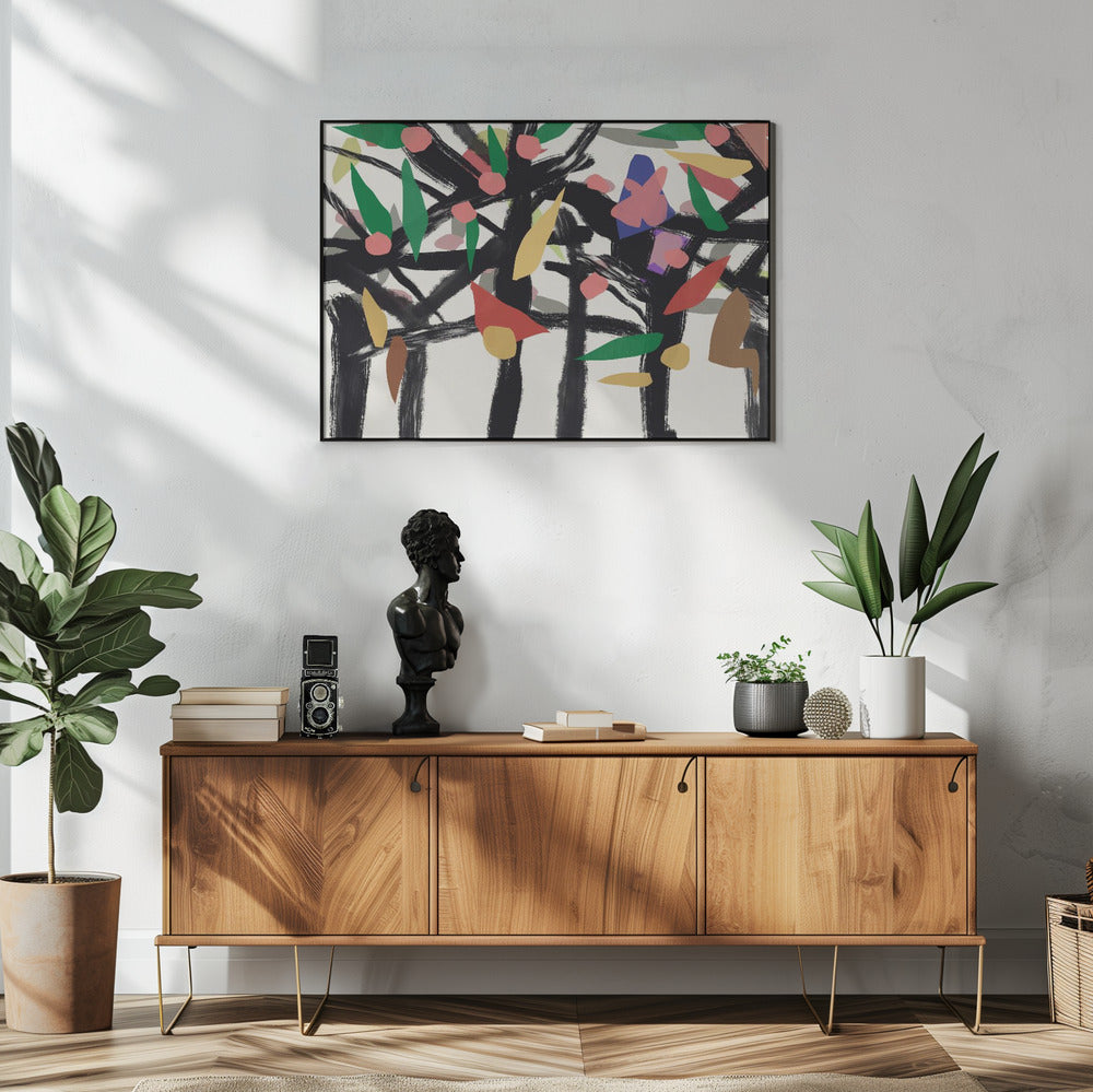 Farben im Wald 06 | Poster