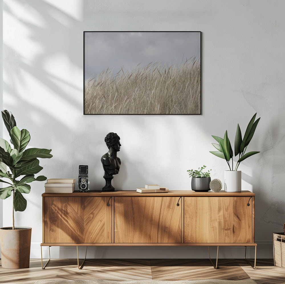 Dünen und Wolken | Poster