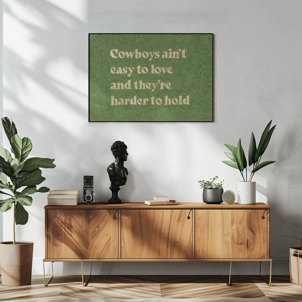 Cowboys sind nicht leicht zu lieben | Poster