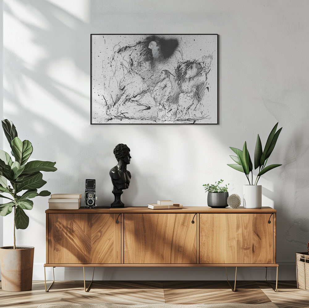 Surrealistische Zeichnung | Poster