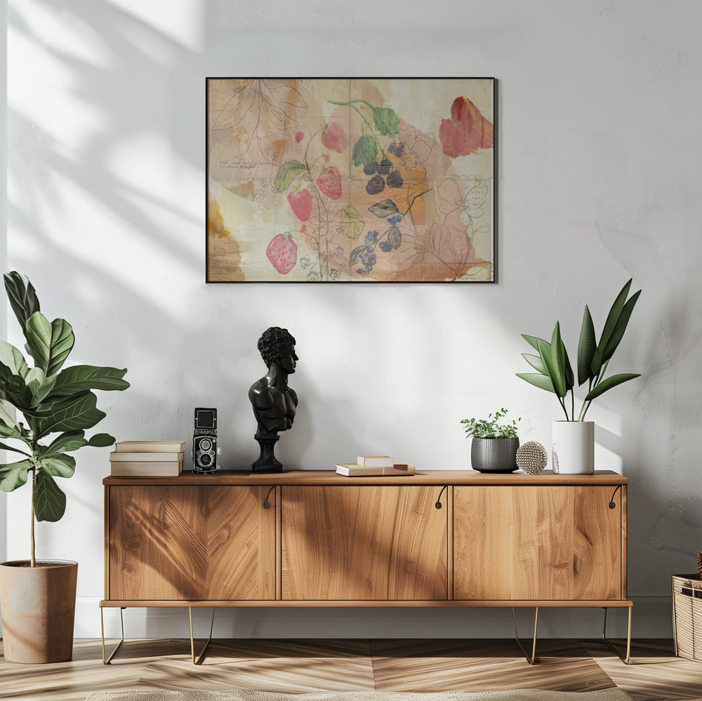 Obstpostkarten | Poster