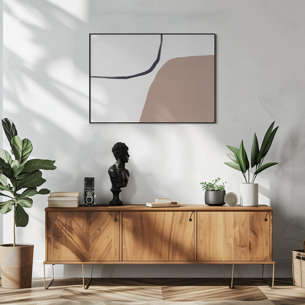 Abstrakte Horizontale | Poster