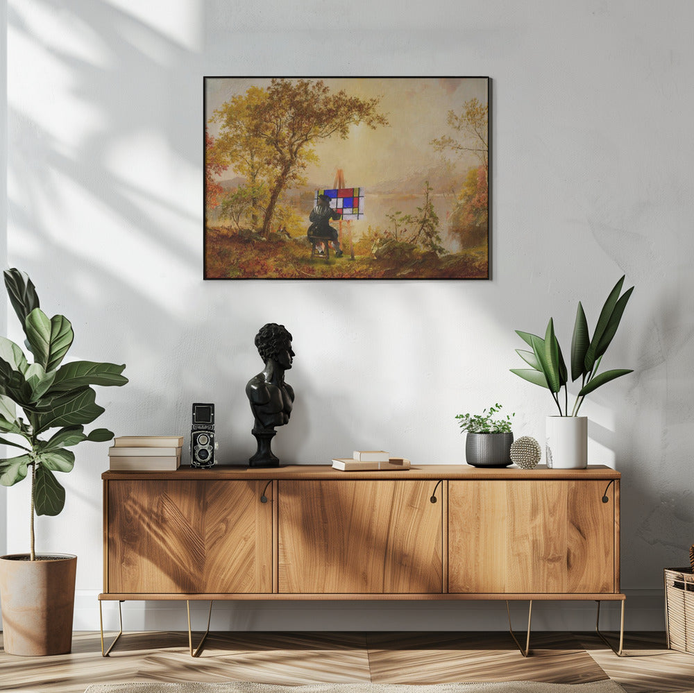 Cubist Landscape | Poster